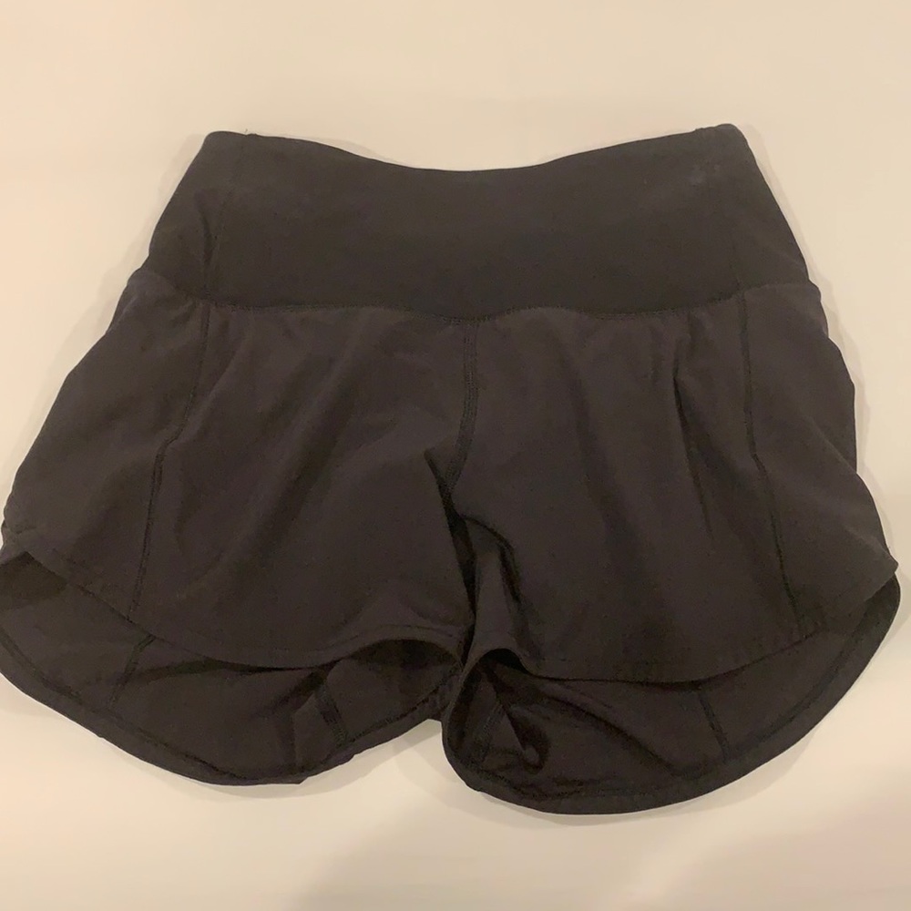 Lululemon shorts Size 4 Black High Rise